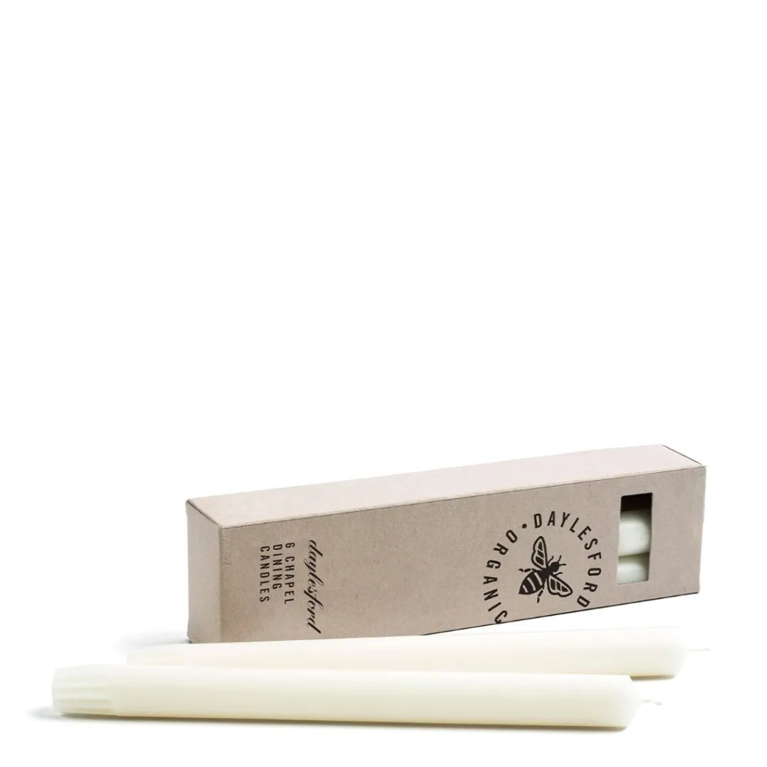 Daylesford Organic Chapel Dinner Candles x 6