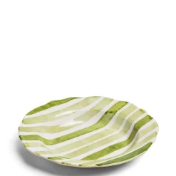Daylesford Organic Circus Stripe Green Large Bowl