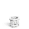Daylesford Organic Cove Candle Holder White Small