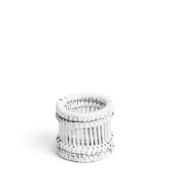 Daylesford Organic Cove Candle Holder White Small
