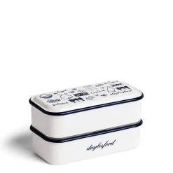 Daylesford Organic Double Rectangular Bento Box