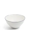 Daylesford Organic Edge Salad Bowl Blue