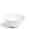 Daylesford Organic Edge Salad Bowl Dark Green