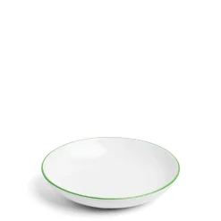 Daylesford Organic Edge Soup Plate Dark Green