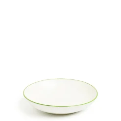 Daylesford Organic Edge Soup Plate Green