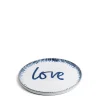 Daylesford Organic Galley Love Blue Side Plate