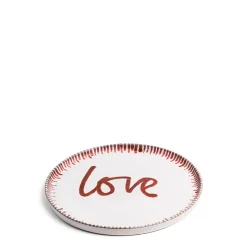 Daylesford Organic Galley Love Red Side Plate
