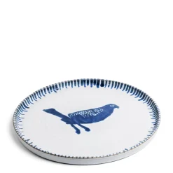 Daylesford Organic Galley Skylark Large Blue Plate