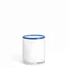 Daylesford Organic Idbury Low Ball Blue Rim