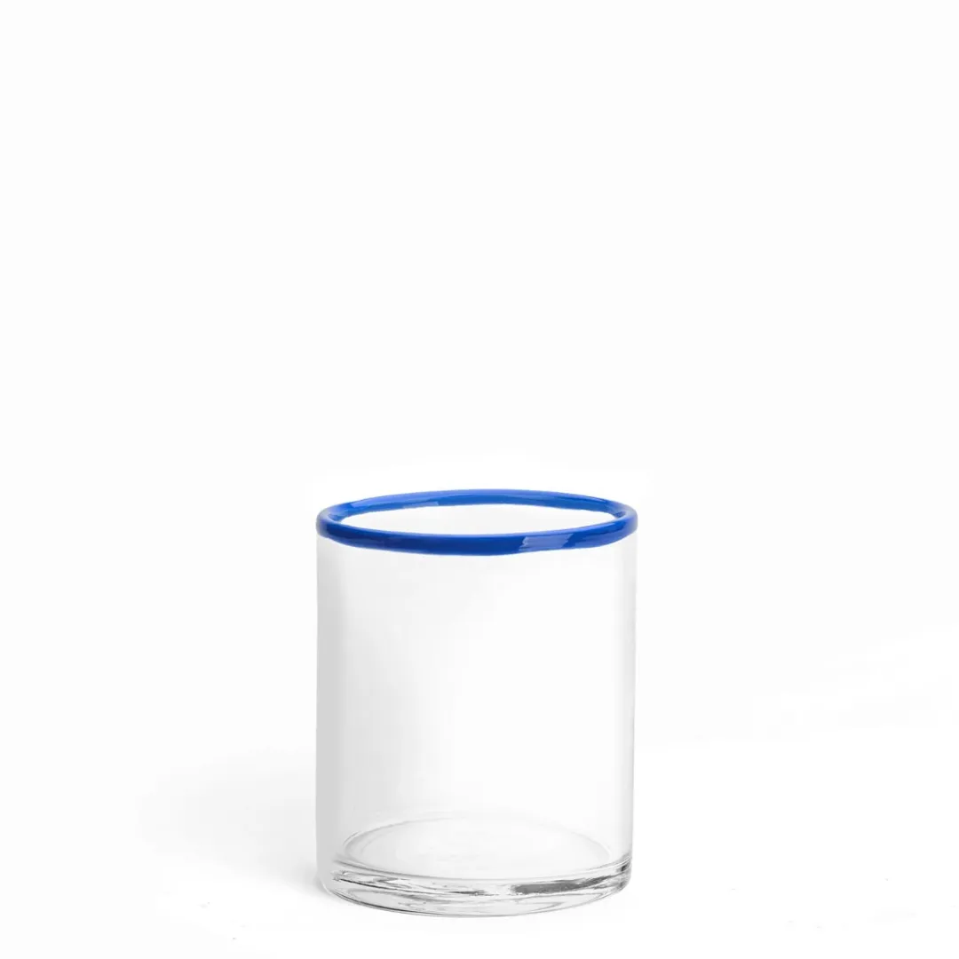 Daylesford Organic Idbury Low Ball Blue Rim