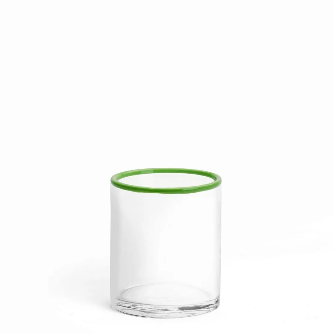 Daylesford Organic Idbury Low Ball Green Rim