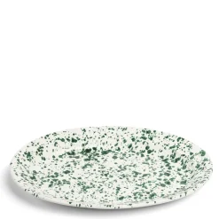 Daylesford Organic Jackson Oval Dish Green Ceramic