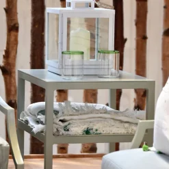 Daylesford Organic Kingham 2 Tier Side Table, Cotswold Green