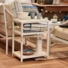 Daylesford Organic Kingham 2 Tier Side Table, White