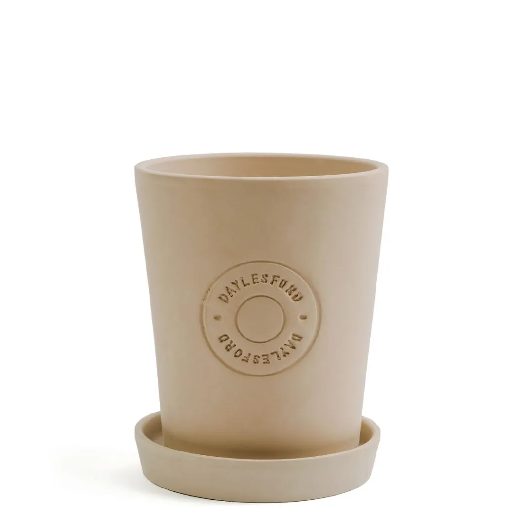 Daylesford Organic Large Lucas Planter with Saucer