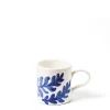Daylesford Organic Leaf Mug Blue