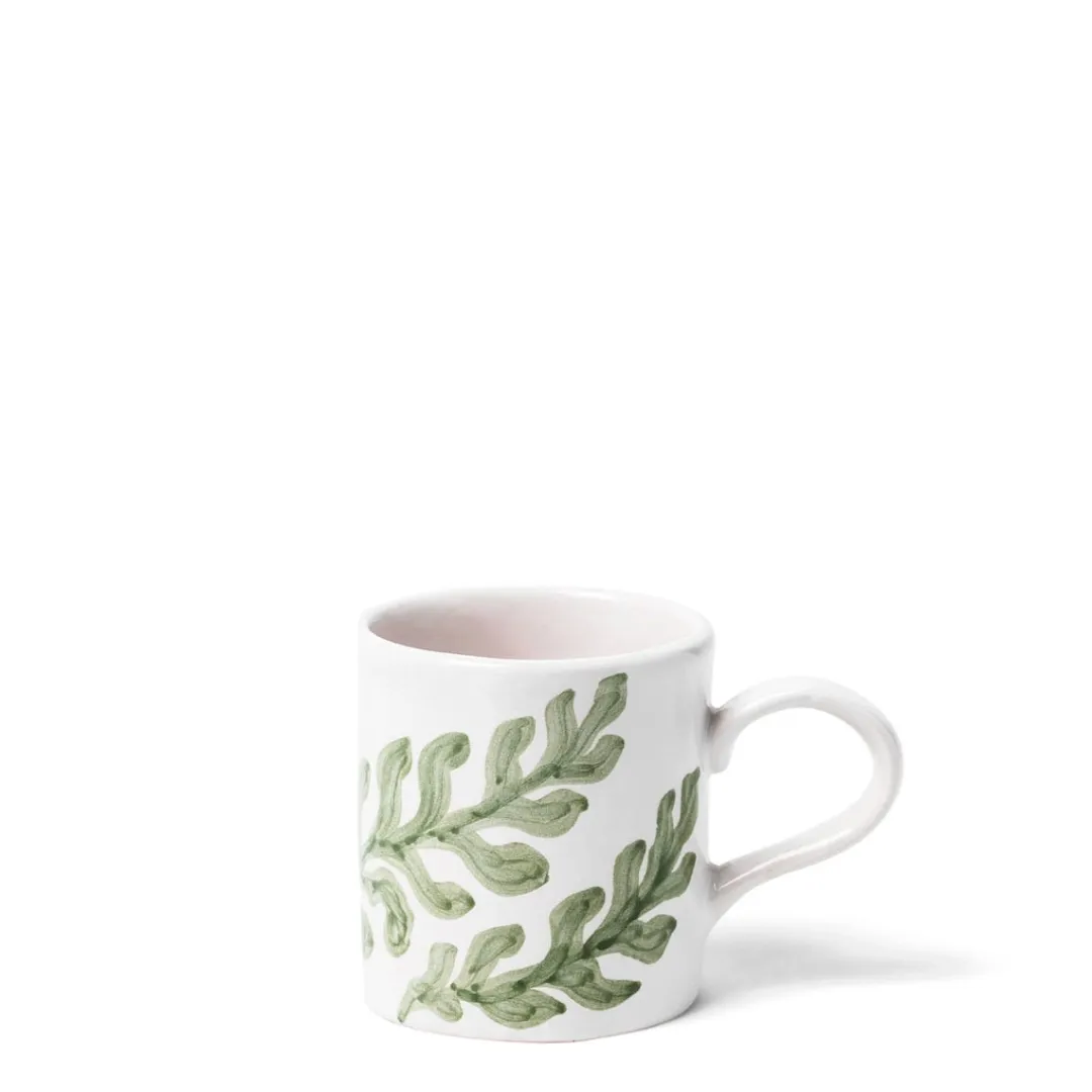Daylesford Organic Leaf Mug Green
