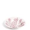 Daylesford Organic Leaf Shallow Bowl Pink