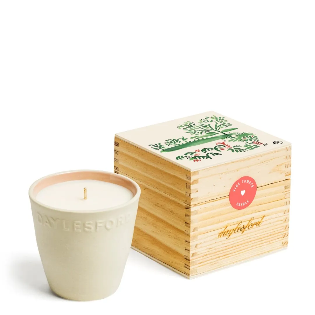 Daylesford Organic Limited Edition Vine Tomato Botanic Candle
