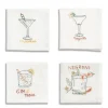 Daylesford Organic Linen Cocktail Napkin Set