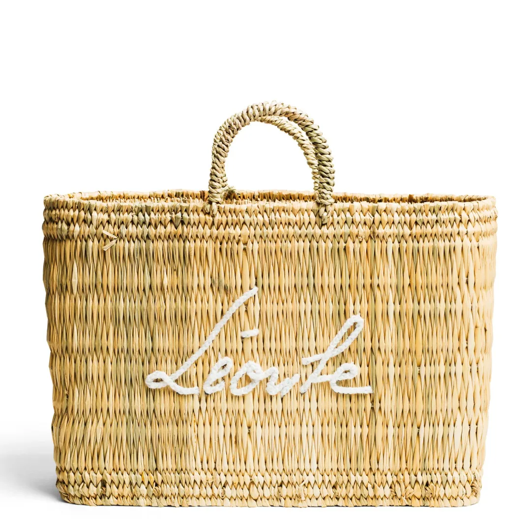 Daylesford Organic Léoube White Basket Bag