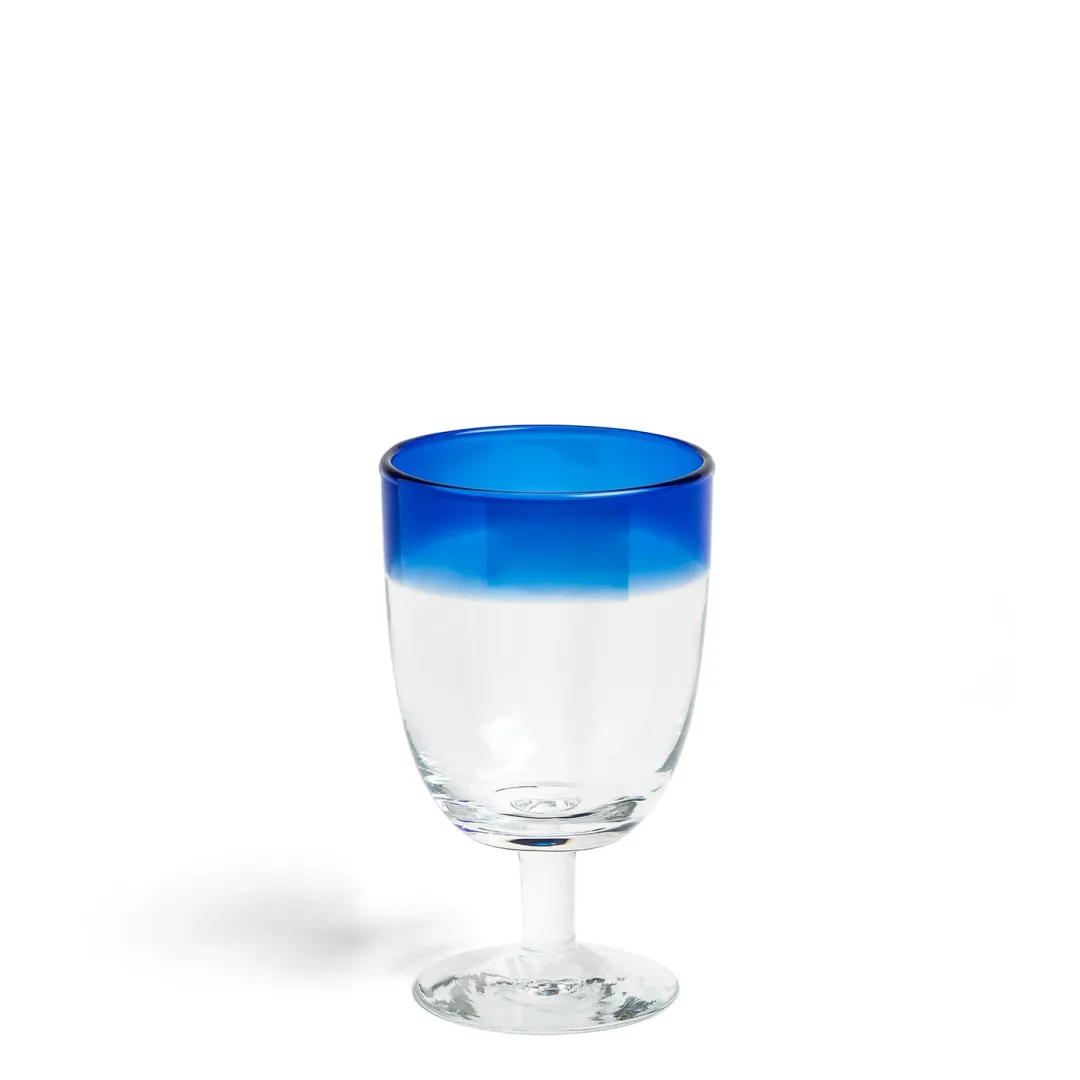 Daylesford Organic Ludlow Blue Wine Glass