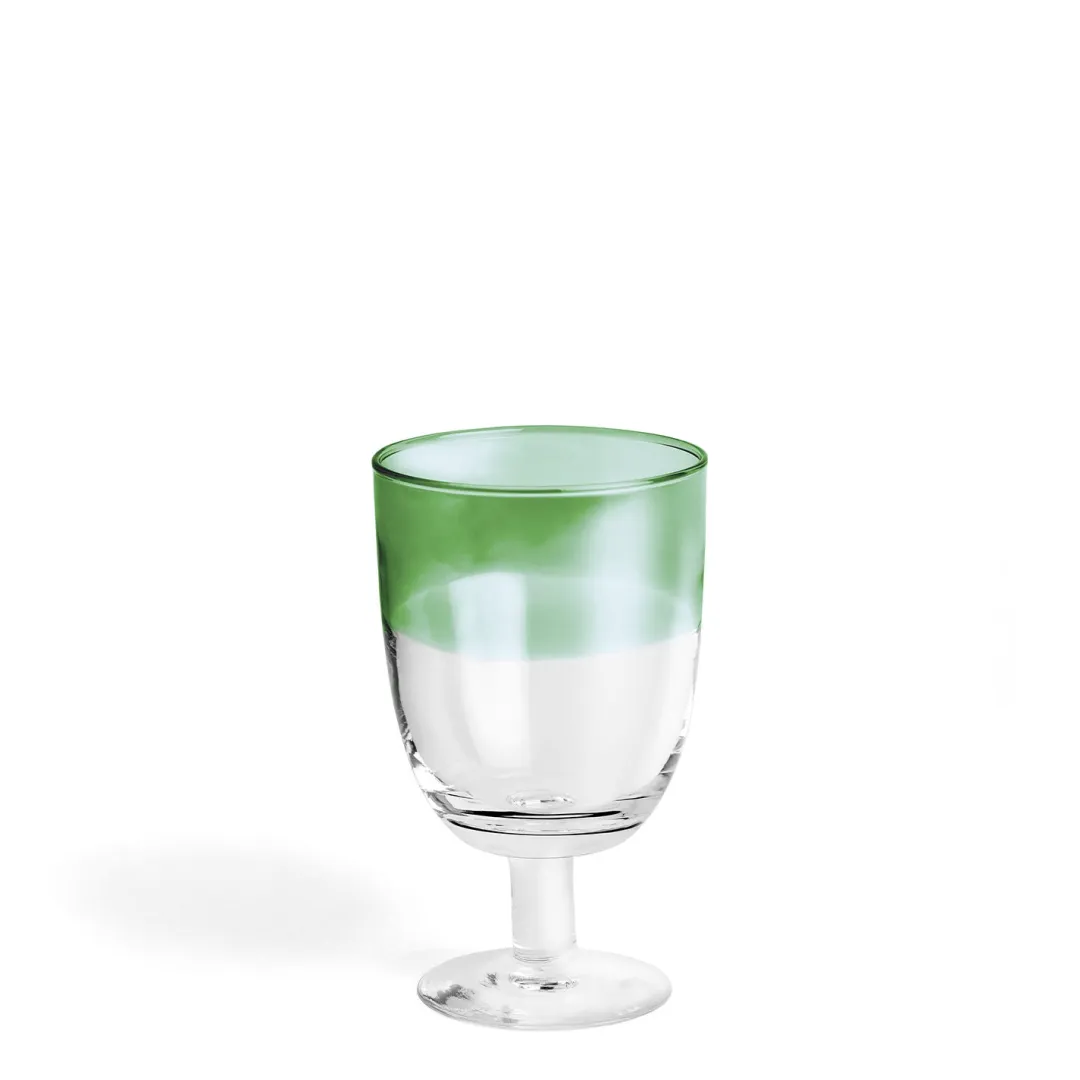 Daylesford Organic Ludlow Green Wine Glass