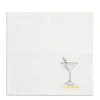 Daylesford Organic Martini Cocktail Napkin