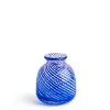 Daylesford Organic Miro Royal Blue Spiral Stripe Vase