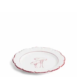 Daylesford Organic Mushroom Blewit Plate Claret