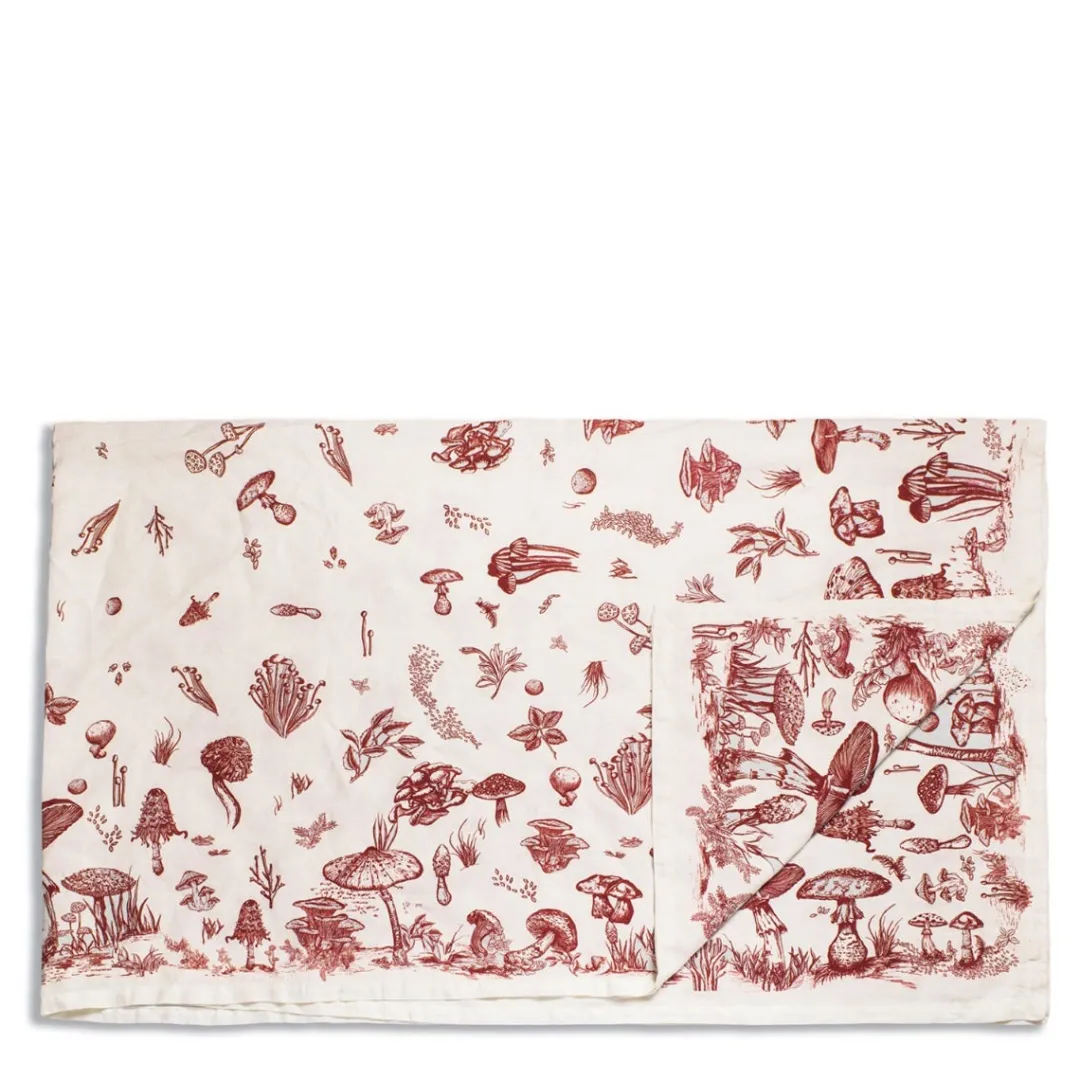 Daylesford Organic Mushroom Tablecloth Ivory