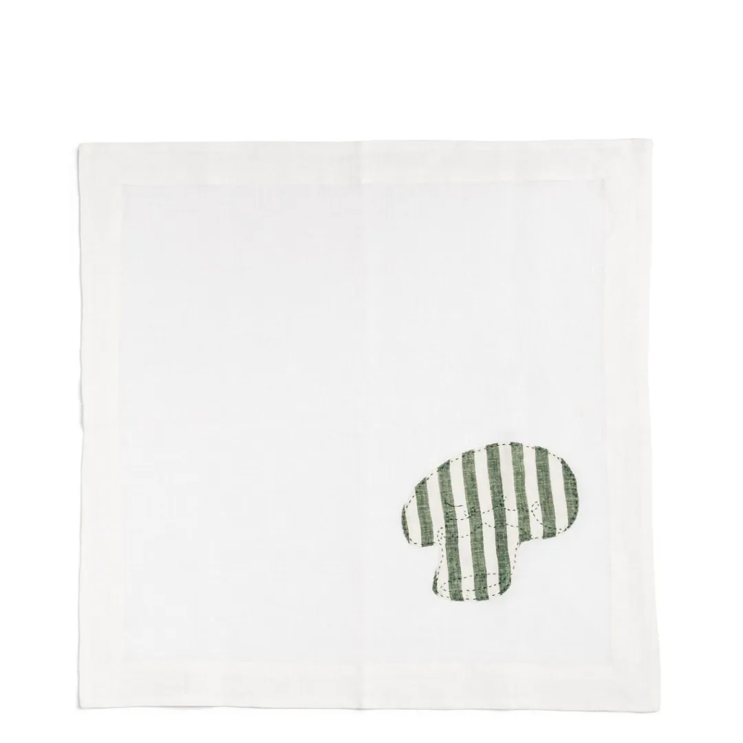 Daylesford Organic Nila Market Napkin Green