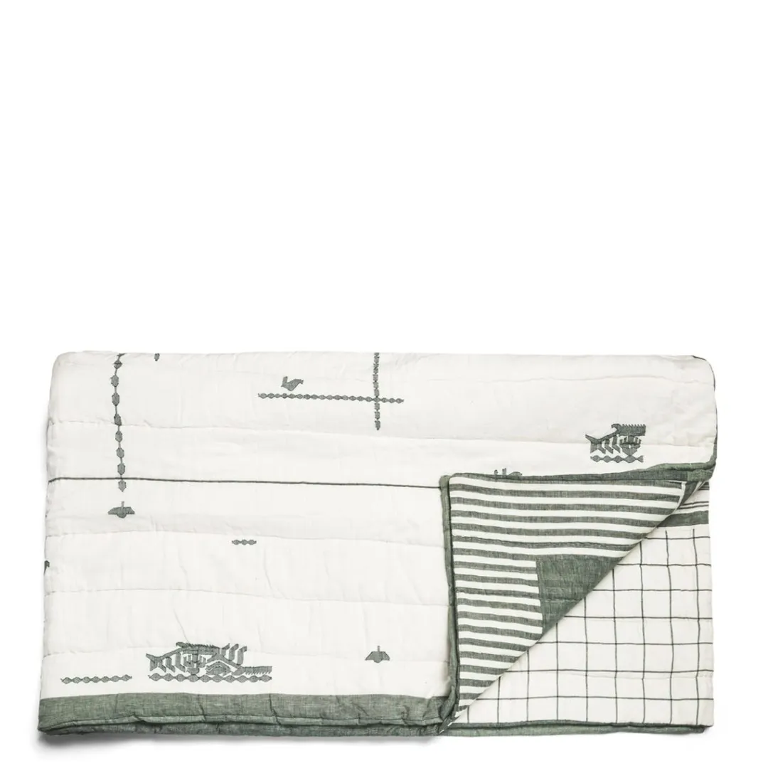 Daylesford Organic Nila Pasture Quilt Small