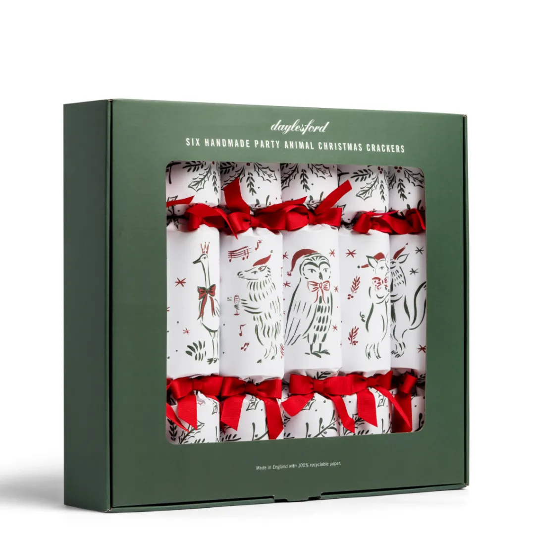 Daylesford Organic Nina Fuga Mistletoe Christmas Crackers