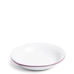 Daylesford Organic Oddington Pasta Plate Lilac Ceramic