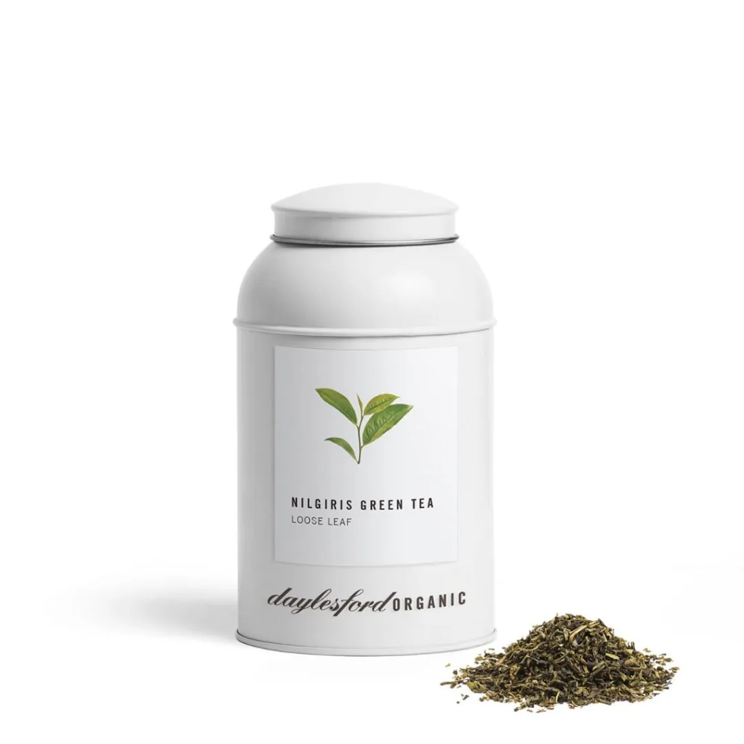 Daylesford Organic Organic Nilgiris Green Tea Caddy Loose