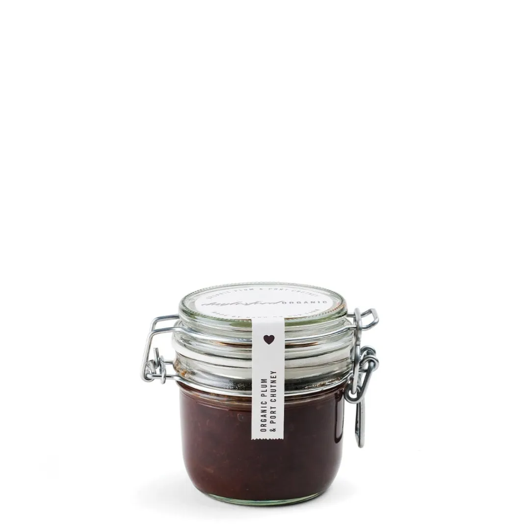 Daylesford Organic Organic Plum & Port Chutney