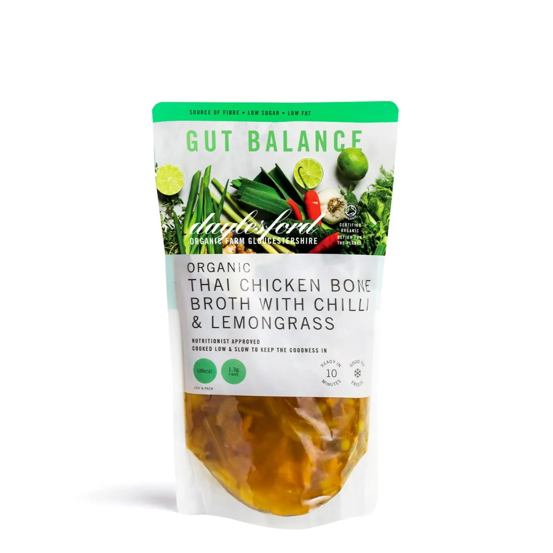 Daylesford Organic Organic Thai Chicken Broth with Chilli & Lemongrass