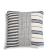 Daylesford Organic Patchwork Cushion Navy & White
