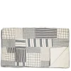 Daylesford Organic Patchwork Quilt Navy & White Large