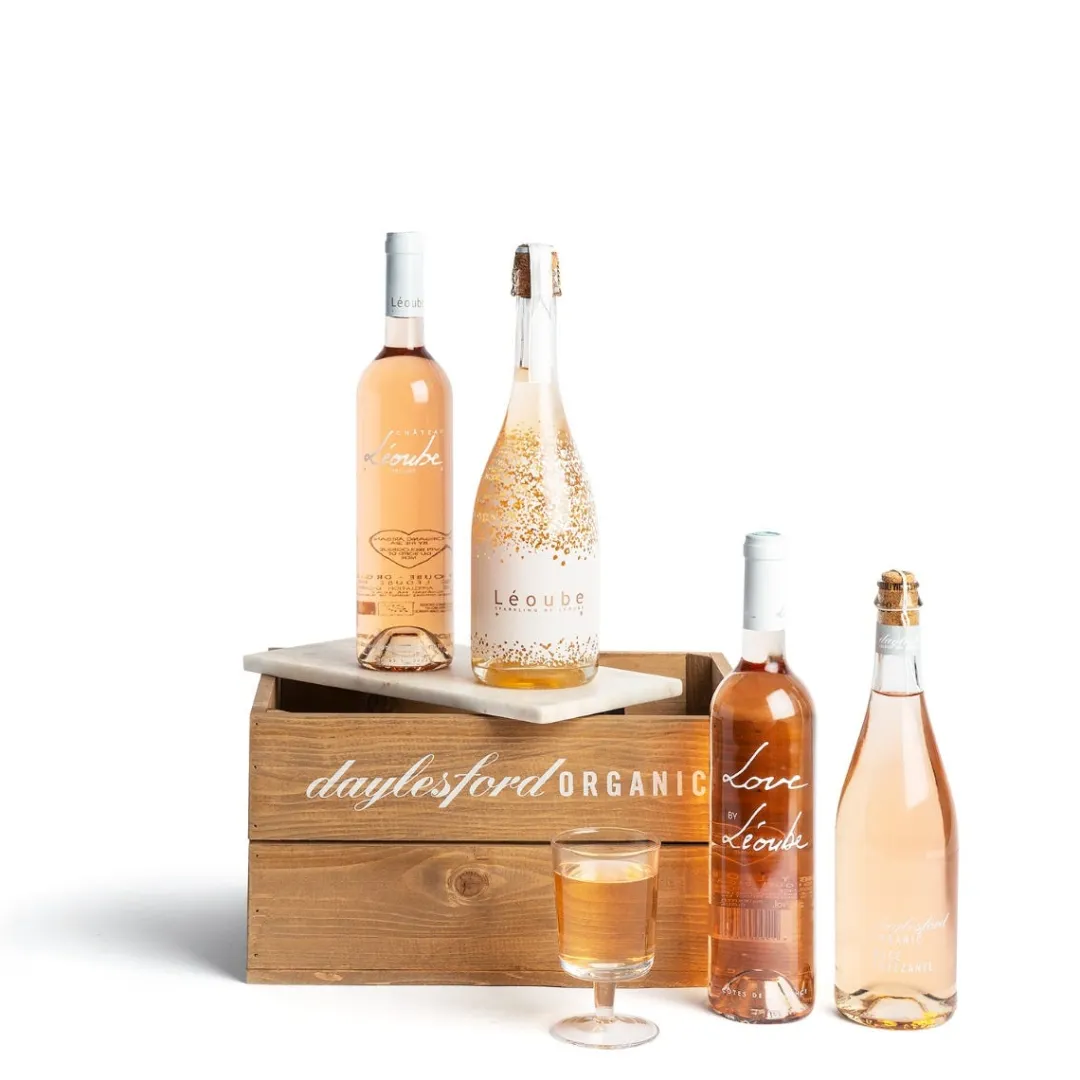 Daylesford Organic Rosé Wine Hamper