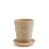Daylesford Organic Small Lucas Planter with saucer