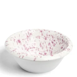 Daylesford Organic Solstice Splatter Salad Bowl Lilac Ceramic