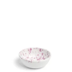 Daylesford Organic Solstice Splatter Small Bowl Lilac Ceramic