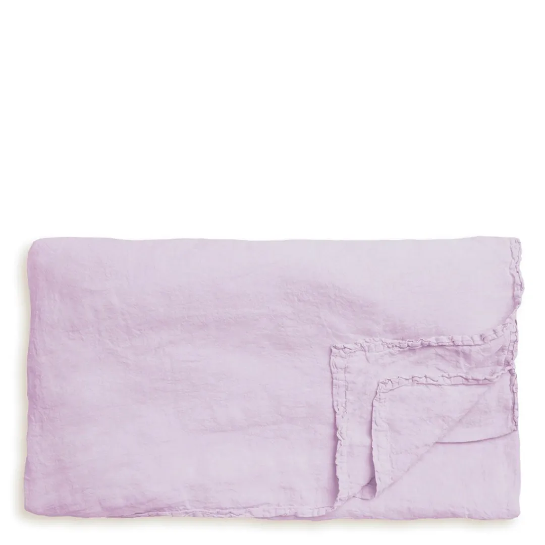 Daylesford Organic Tiller Lilac Tablecloth