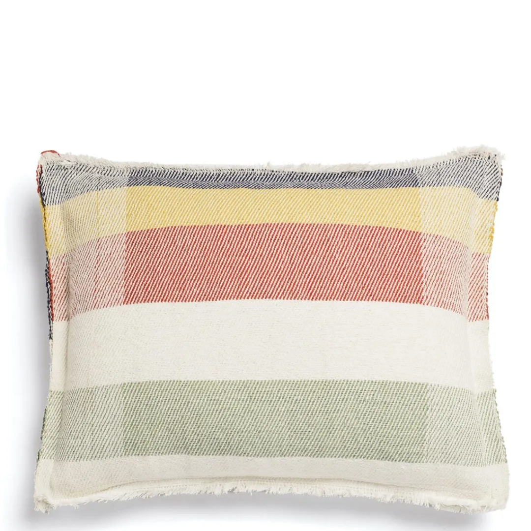Daylesford Organic Trappers Cushion Multi Stripe