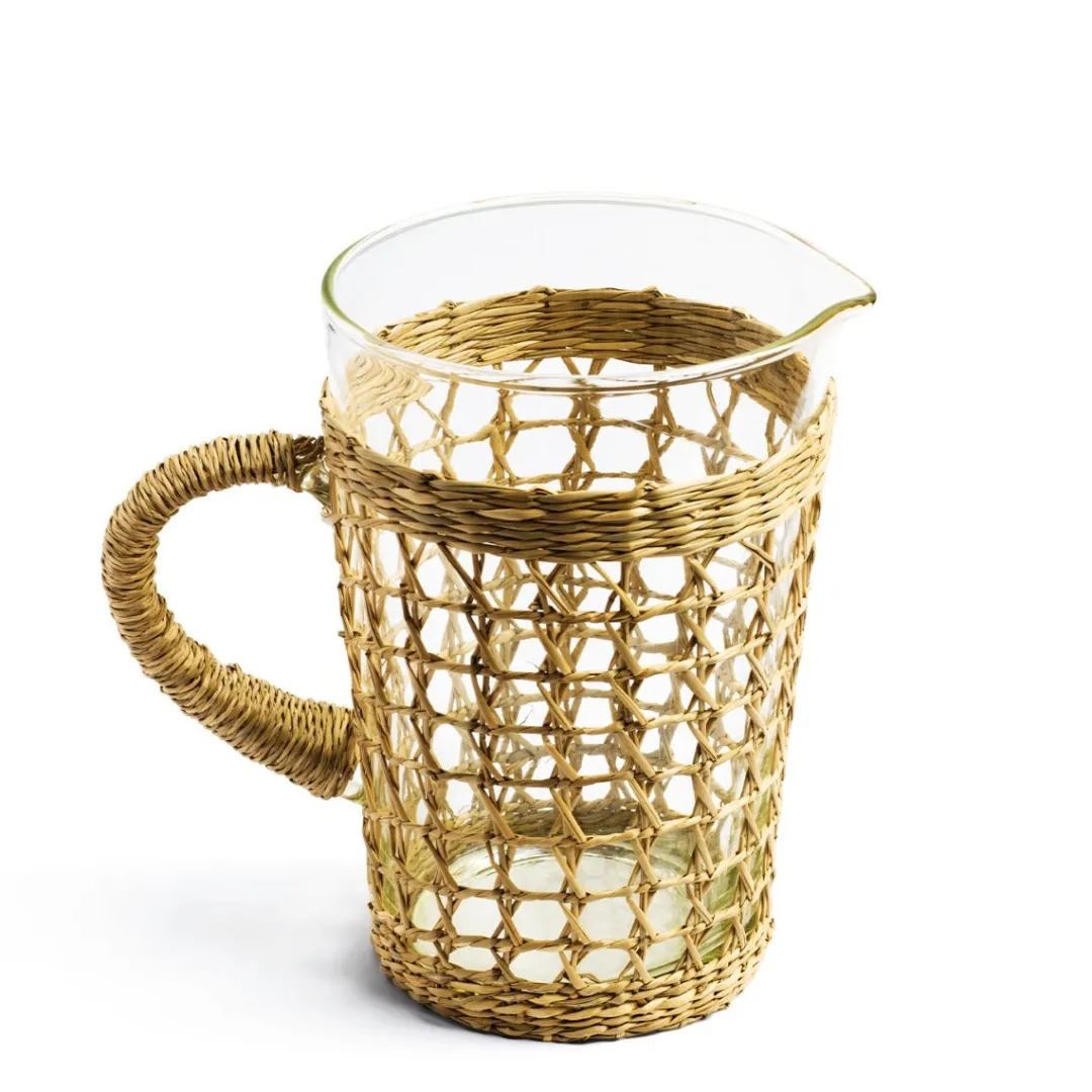 Daylesford Organic Weave Glass Jug