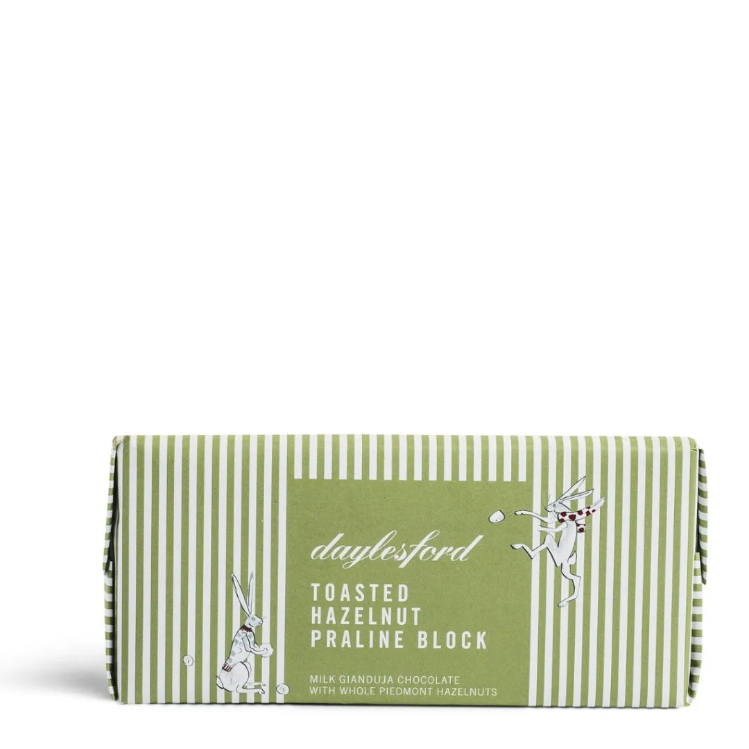 Daylesford Organic Whole Roast Hazelnut Milk Chocolate Bar