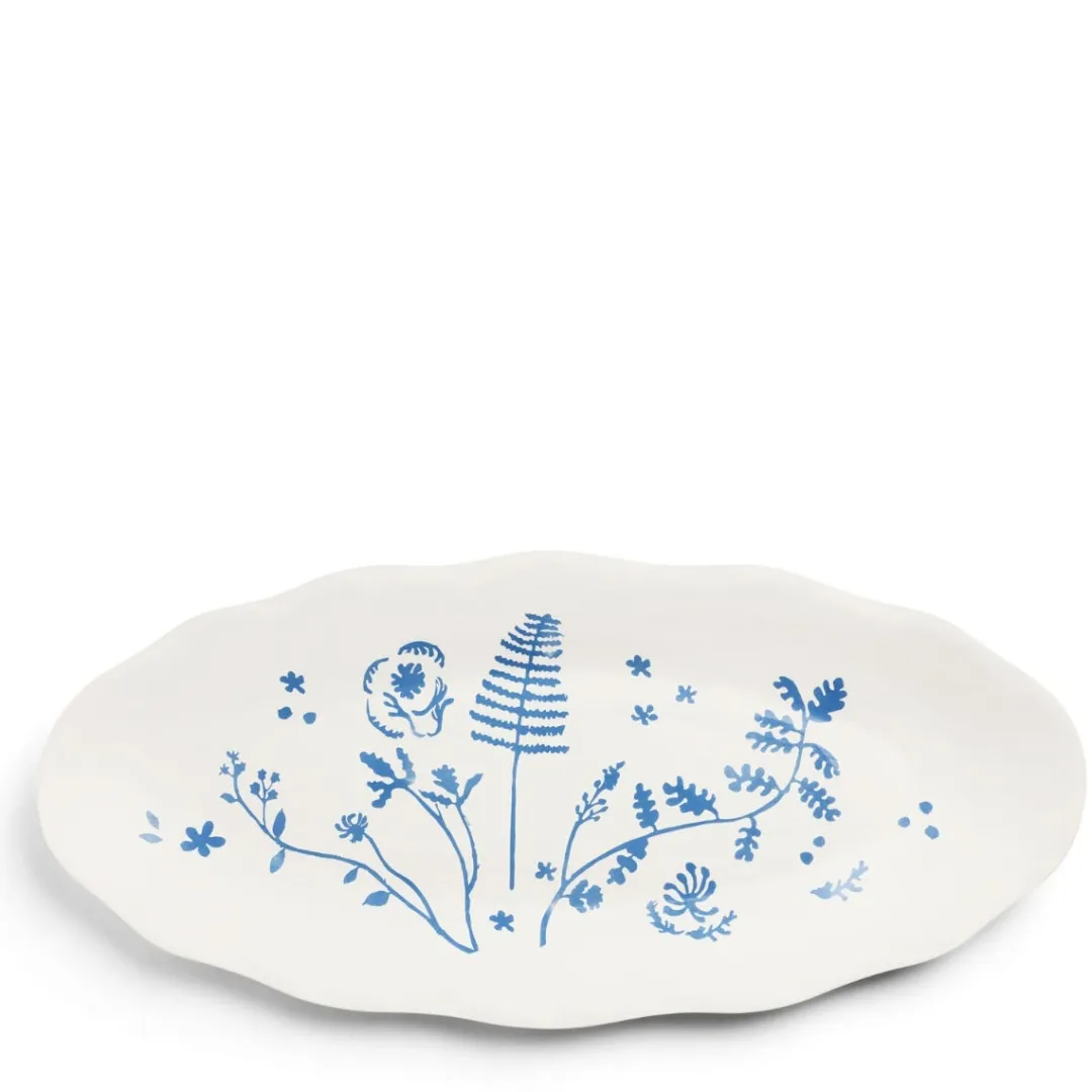 Daylesford Organic Wildflower Oval Serving Platter Large