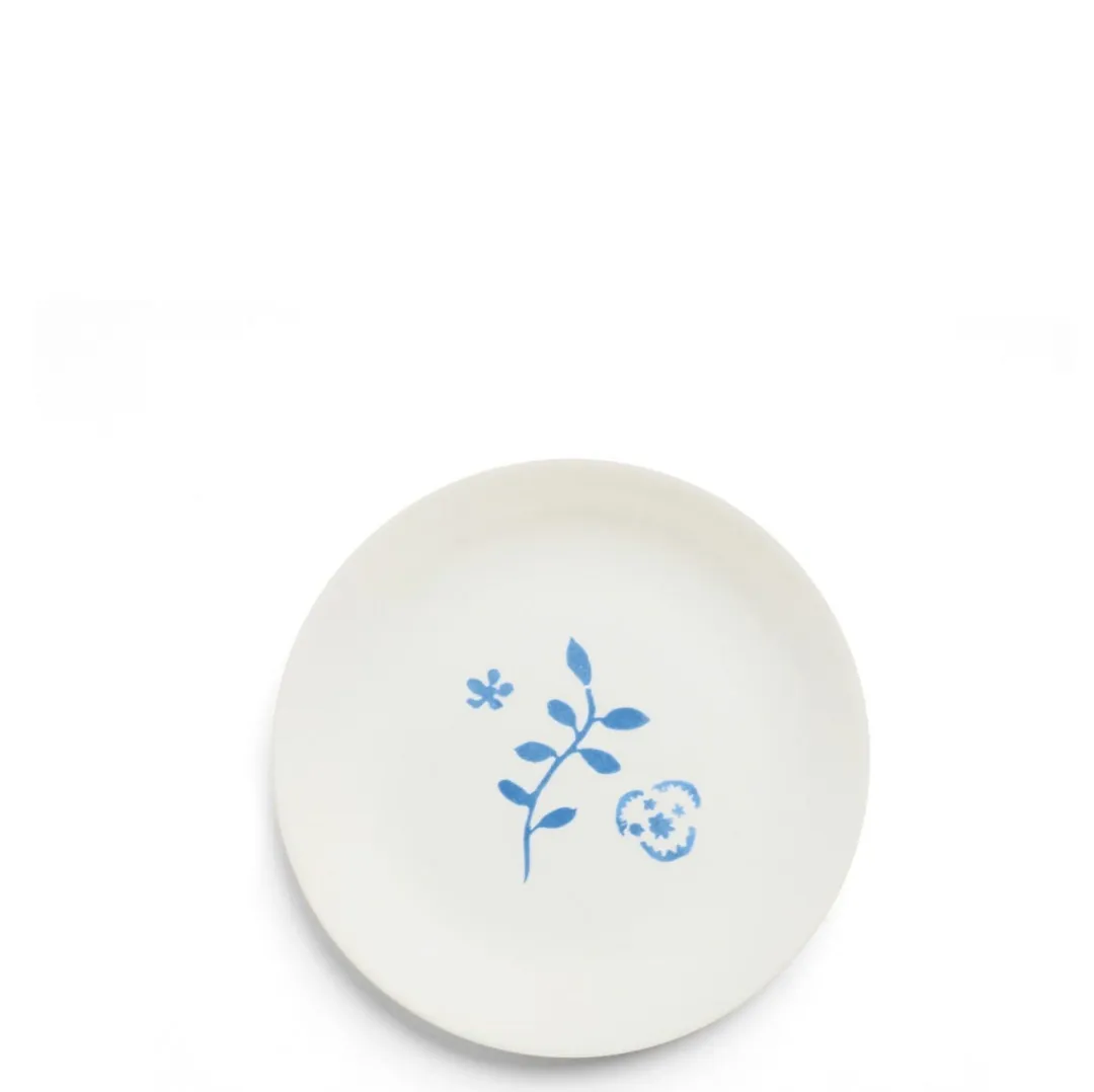 Daylesford Organic Wildflower Side Plate Flax